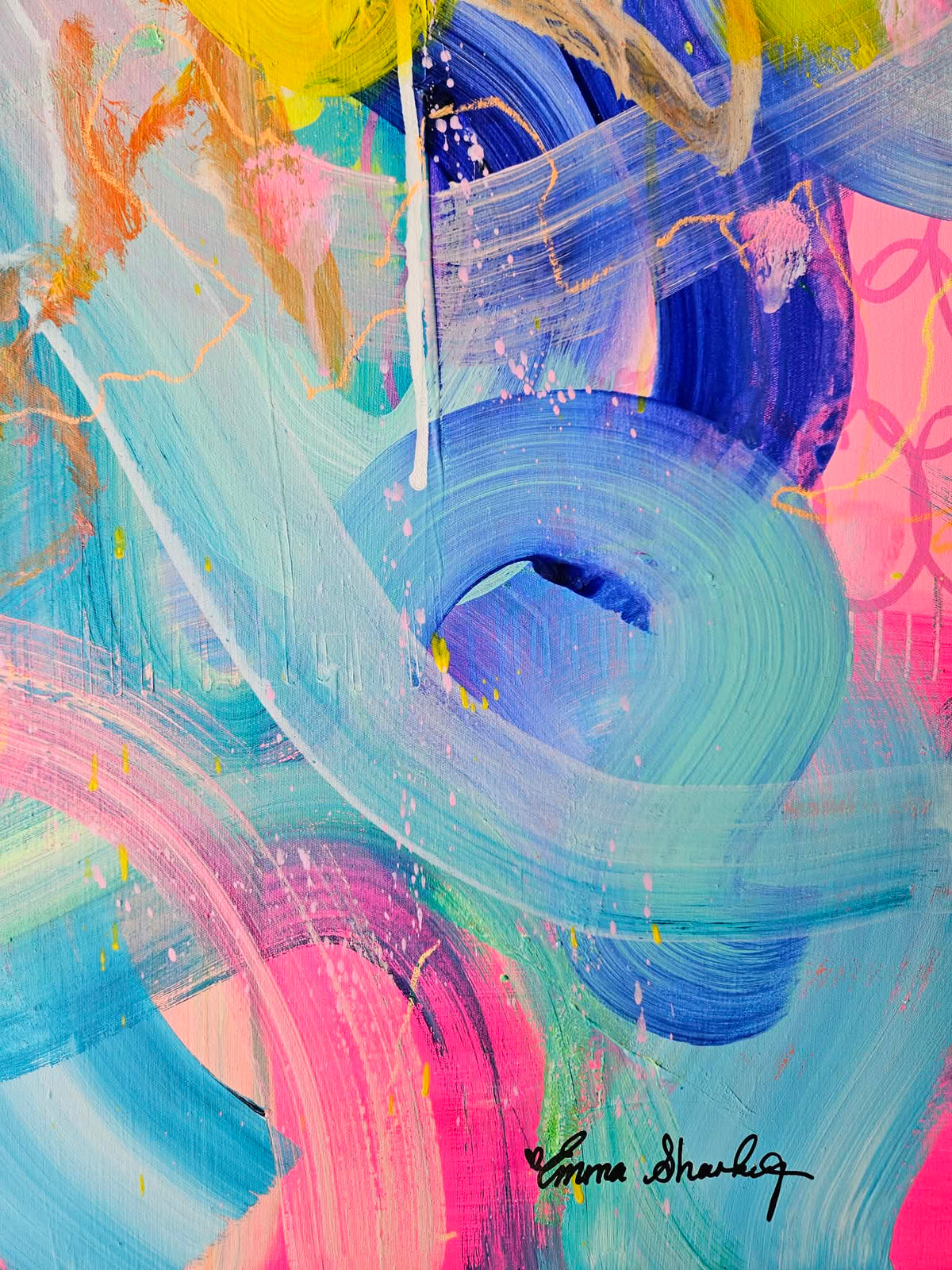"Becoming Her" Original Artwork by Emma Sharkey